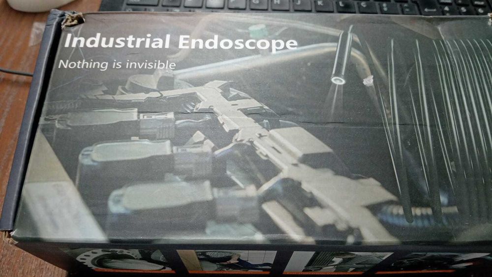 Endoscópio Industrial HD G20 – Ecrã LCD – 5 Metros (Novo)