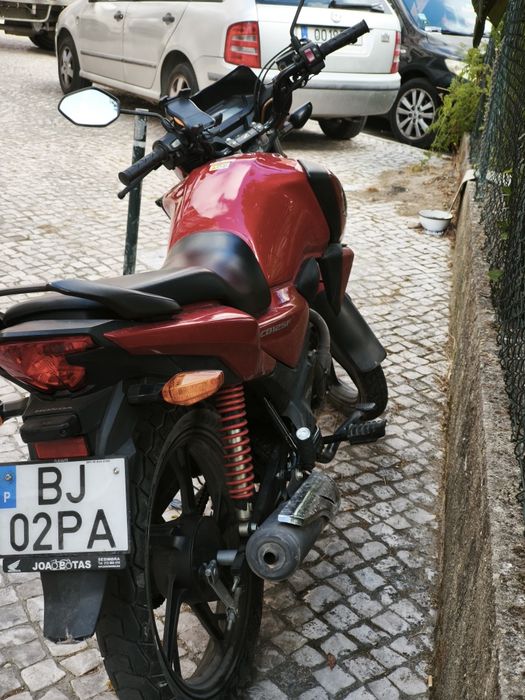 Cb125f moto Honda 125cc