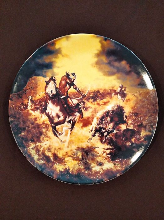 Large Decorative Plate Spirit of The Hunt