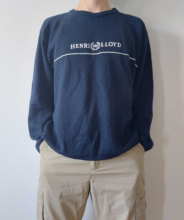 Henri Lloyd granatowy sweter męski, rozmiar XL