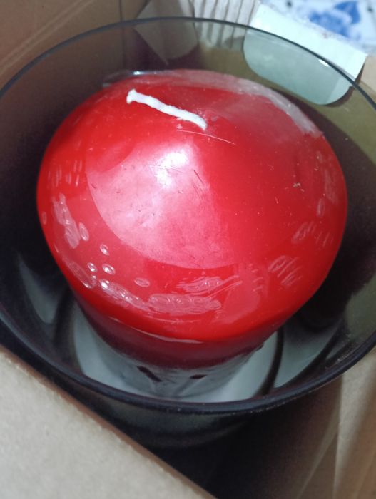 Boneco quebra nozes e vela