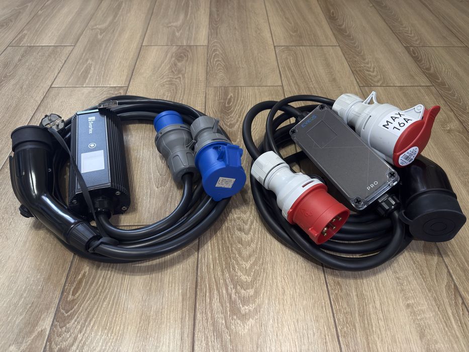Зарядний пристрій для авто Eveus  Svartex від 7А Tesla Nacs T1 T2 GBT