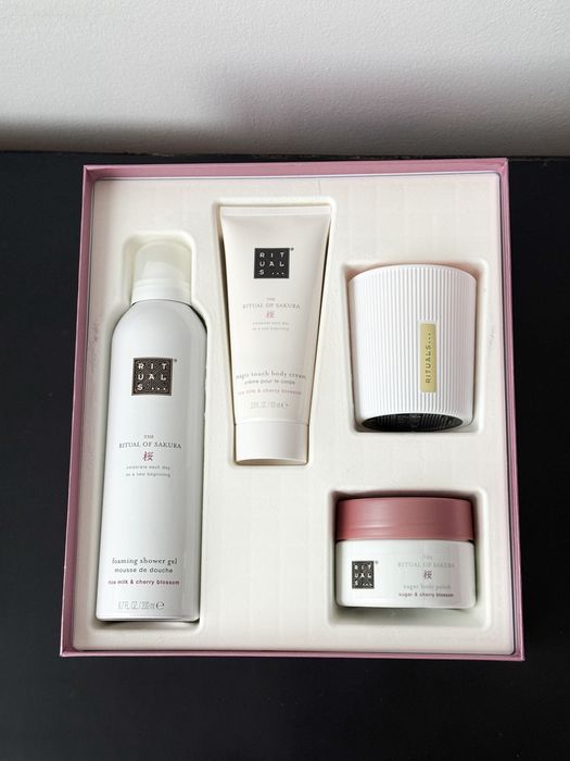 Rituals, набори Рітуалс, пінка для душу, скраб для тіла, крем для тіла