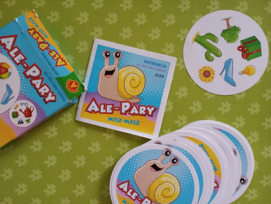 Gra karciana "Ale - Pary. Misz-masz"