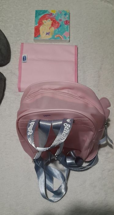Mochila para criança STICHE + estojo e carteira da CHICCO
