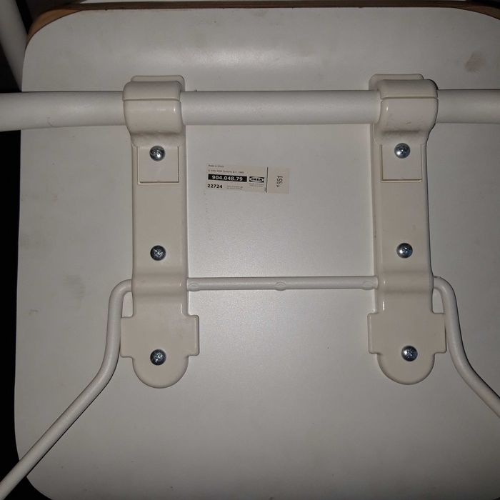 taboret składany z IKEA Franklin