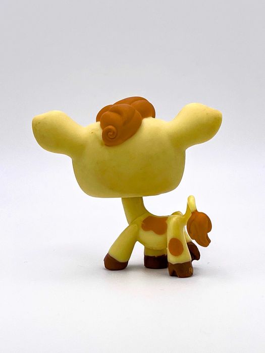 Littlest Pet Shop Cow Vaca Castanha #970 Hasbro