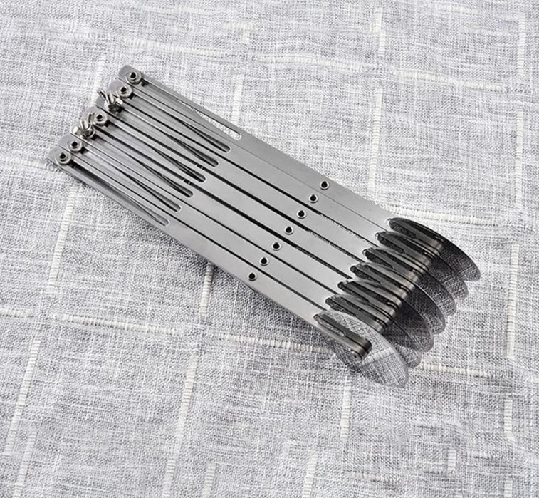 Kavolet Nóż do pizzy ciast ze stali nierdzewnej, 7-kołowy wielofunkcyj