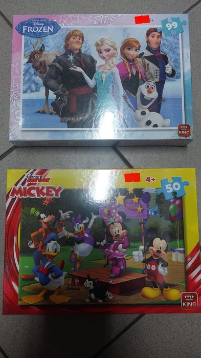 Puzzle frozen mickey