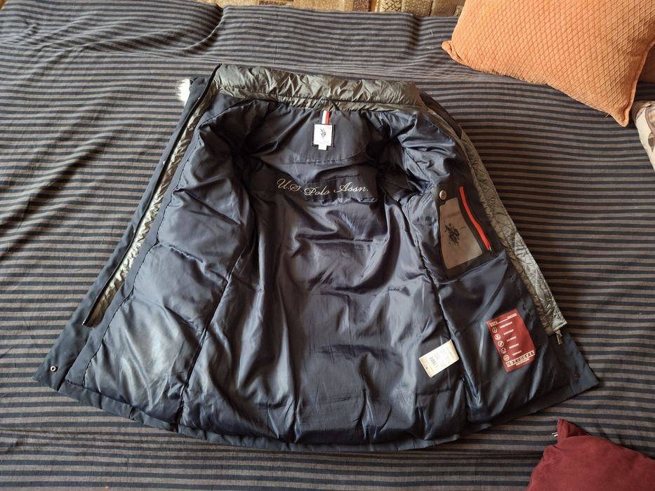 Чоловіча/Унісекс куртка U.S. Polo Assn. (оригінал, розмір S) зимова / демісезонна