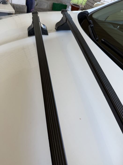 Багажник в штатні місця Thule Squarebar Evo Rapid для Volkswagen Caddy (mkIII) 2003-2020