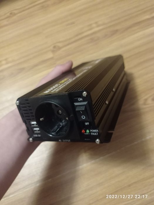 Перетворювач напруги 12/220v 2600w