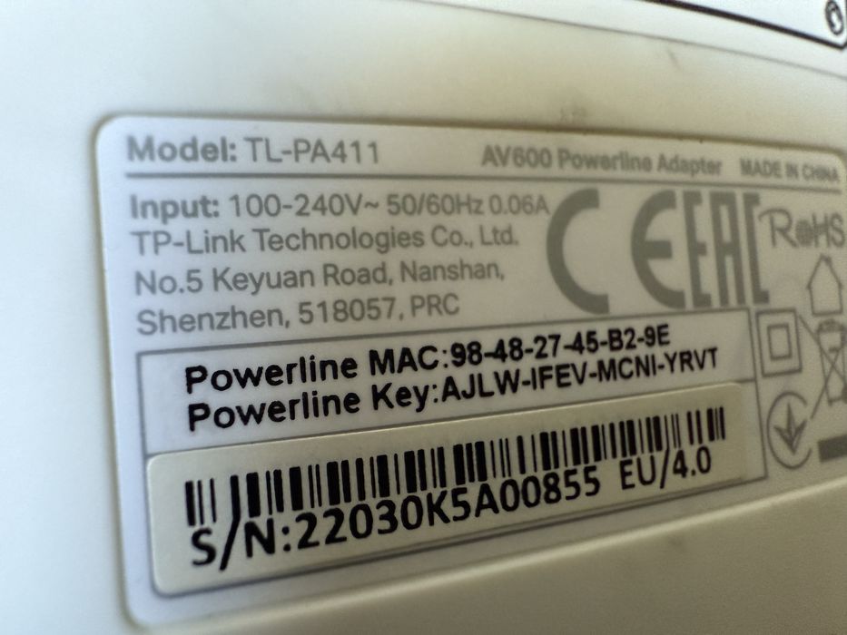 Powerline TP Link AV600