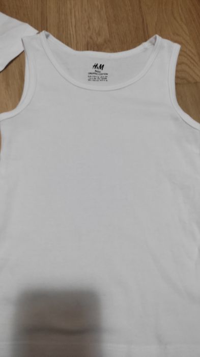 Jak nowa koszulka podkoszulka biała r. 110/116 H&M