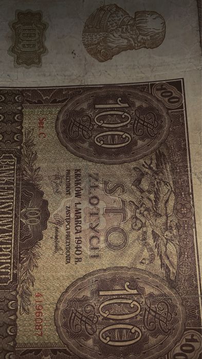 Banknot 100 złotowy