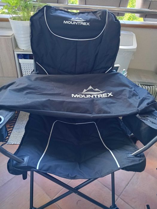 Krzesło rozkładane kempingowe znanej firmy Mountrex
