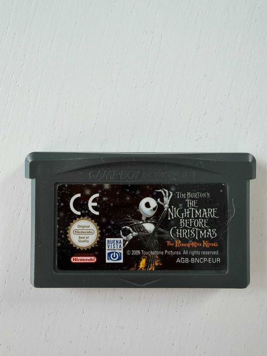 Nightmare Before Christmas: The Pumpkin King PAL GameBoy Advance GBA