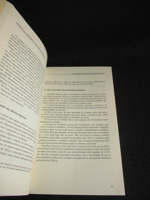 Livro Introdução Histórica à Filosofia da Ciência John Losee