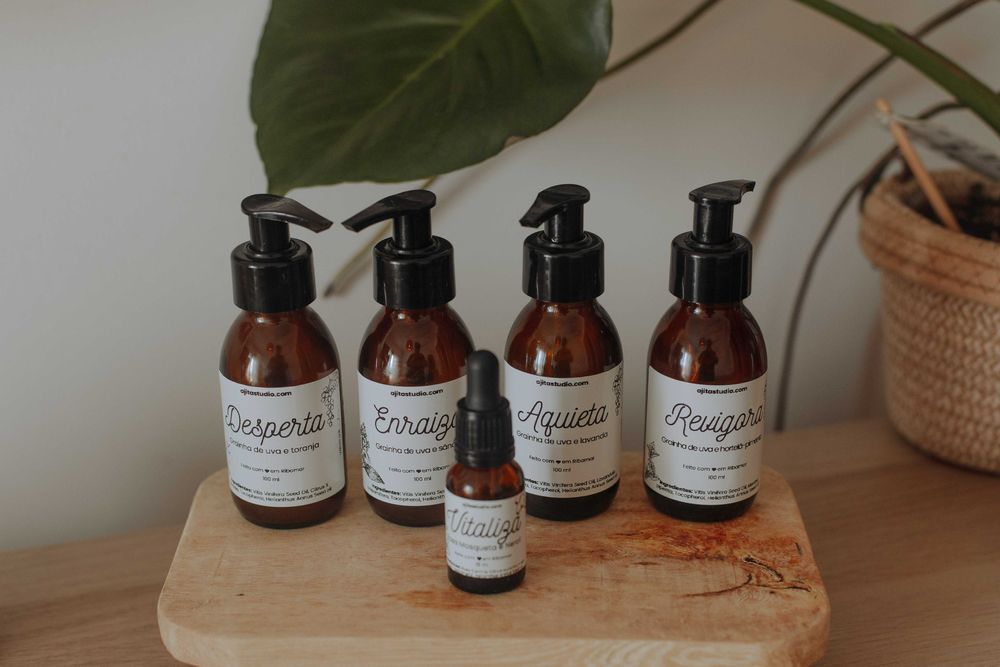 Óleos Corporais e Faciais 100% naturais