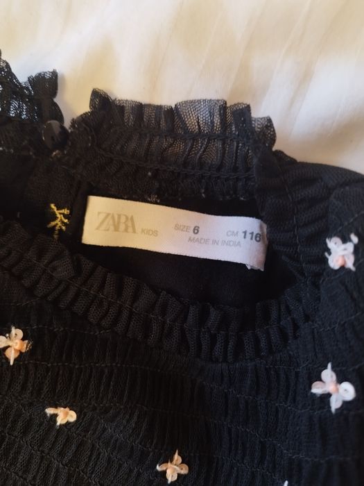 Zara piękna sukienka 116 cm