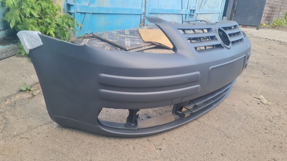 Бампер передній Новий VW Caddy III IV бампер передний Кадди 3 решітка