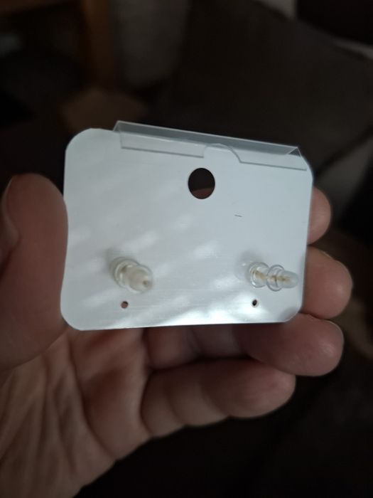 Kolczyki misie pozłacane