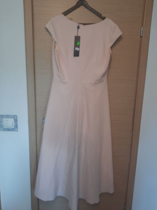 Sukienka damska na ślub wesele inne przyjęcia Rozmiar 44 46 różowa