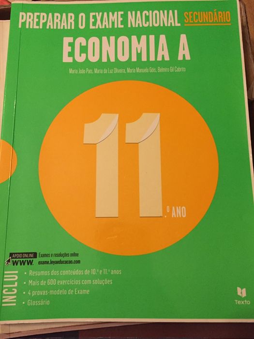 Livros escolares 11° ano