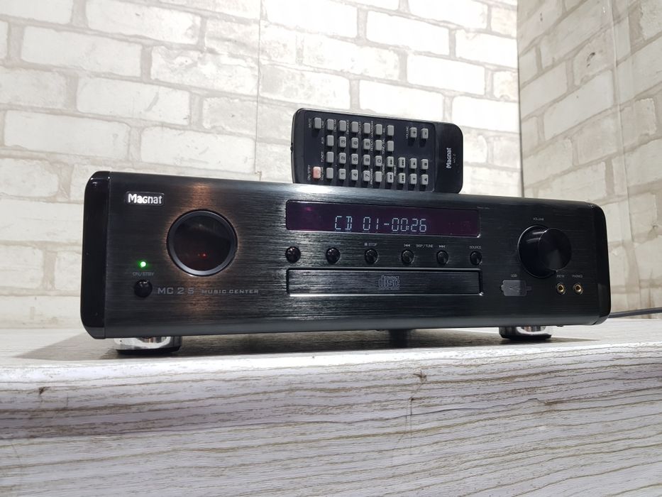 Ламповий! Стерео ресивер/програвач  MAGNAT MC 2S., +1,*2x40 Вт, USB, б/у з Німеччини