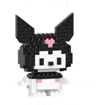 Kuromi Figurka Klocki konstrukcyjne 3D + pudełko instrukcja