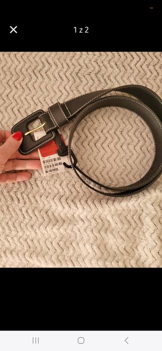 H&M nowy pasek do spodni czarny M