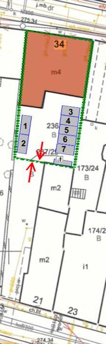 Miejsce parkingowe – ścisłe centrum Bytomia – Józefczaka 34 – teren zamknięty!