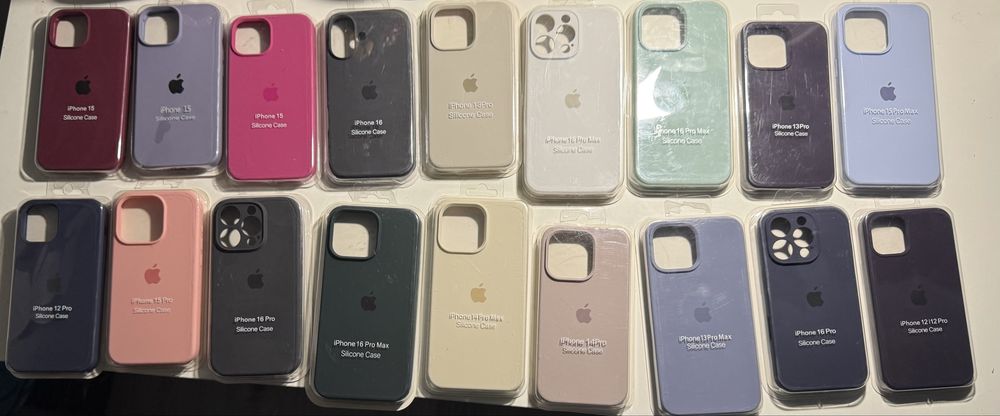 Чохли на всі айфони від 12 до 16 про мах
