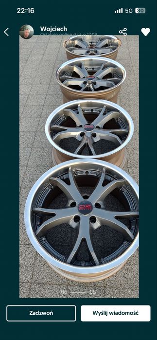 Felgi aluminiowe AEZ ZEUS 5 x 112 dwie szerokosc 18 cali