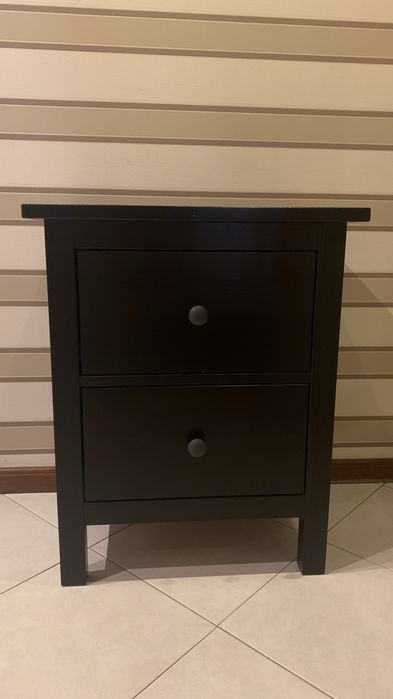 Mesa HEMNES Preto-Castanho