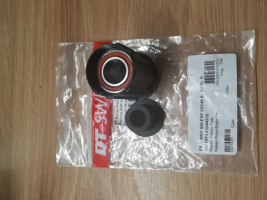 Zestaw bębenek adapter DT SWISS Shimano 9/10/11s, BAS00056