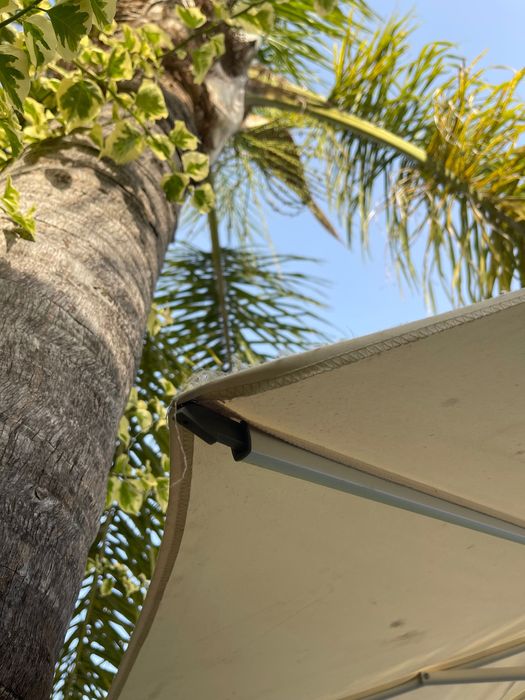 Guarda-sol Alu-Smart Redondo Algarve