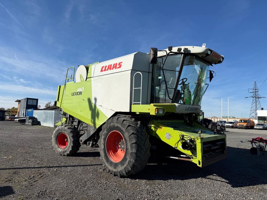 Claas Lexion 460 rok 2002 Heder 6,6m + Wózek