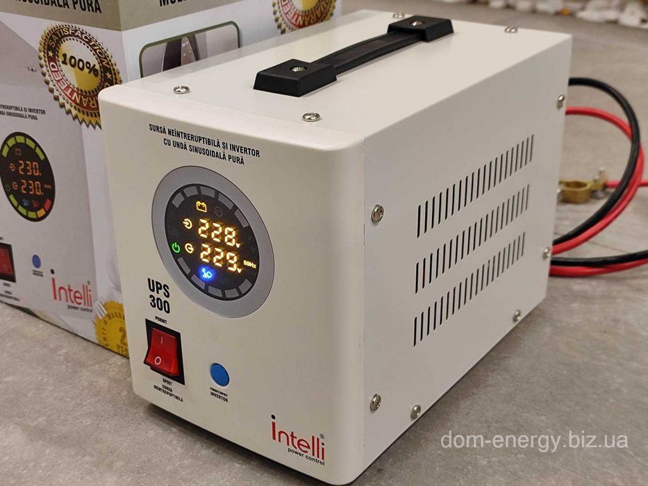 Источник бесперебойного питания ИБП бесперебойник до котла ДБЖ 300W Вт