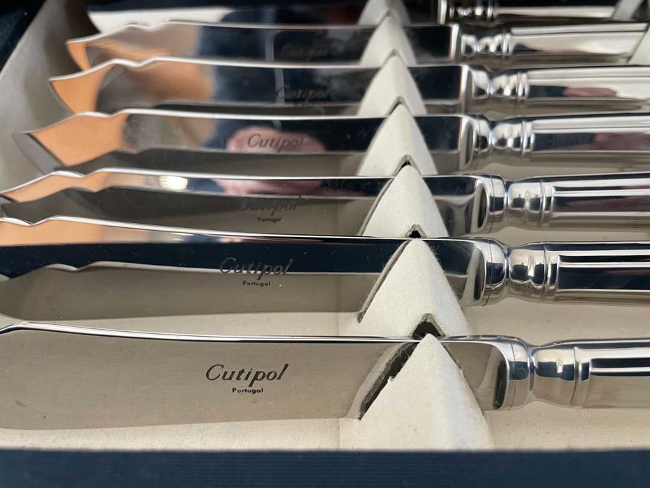 Faqueiro CUTIPOL – PICCADILLY, 130 peças aço inox 18/10