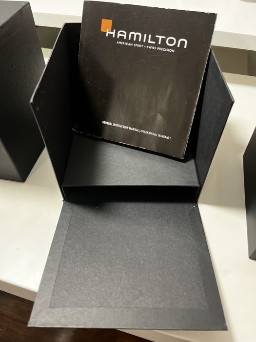 Relogio Hamilton khaki pilot auto 42 mm blk/choco