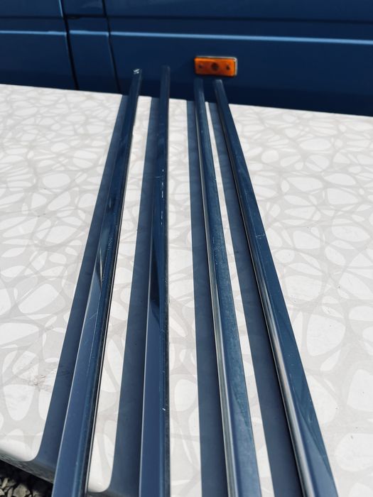 BMW E60 комплект молдингів під скло зовншній е60 Молдинг Скла ХРОМ