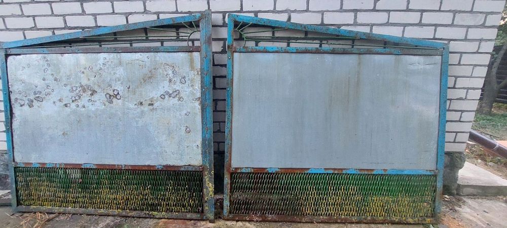 Продам ворота металеві, б/у