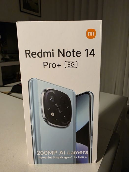 Xiaomi Redmi Note 14 Pro Plus 512GB, 14 256 NOVO. Troca/retoma. Fatura