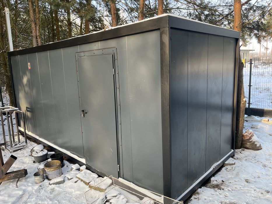 Kontener biurowy budowlany