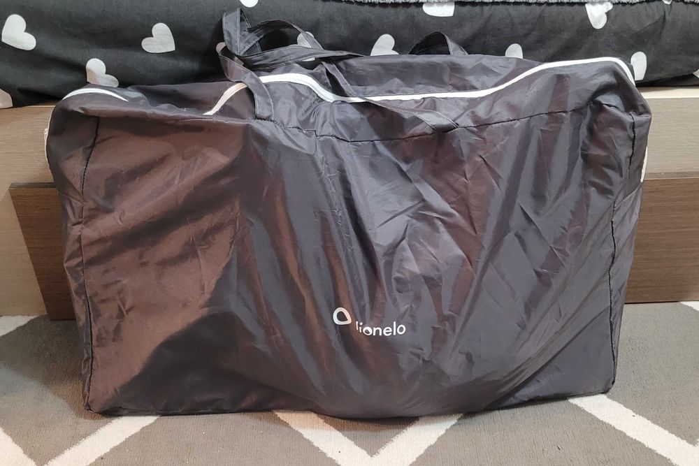 LIONELO łóżeczko dostawne, wolnostojące i kołyska 3-w-1