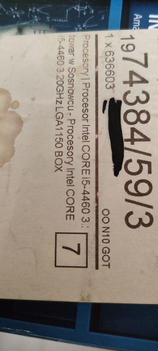 Płyta główna z procesorem i5 4460