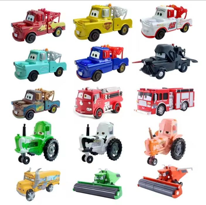 Машинки Тачки іграшка для дітей, металеві, з мультфільму