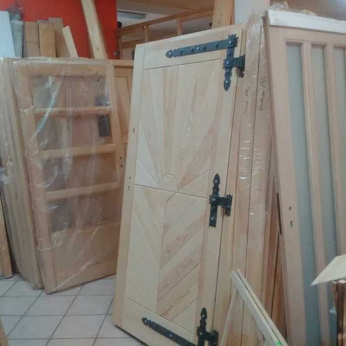 drzwi goralskie drewniane sosnowe Producent Od Ręki