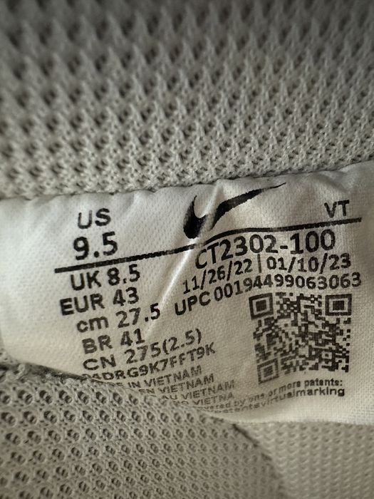 Sneakersy niskie białe Nike Air Force 43